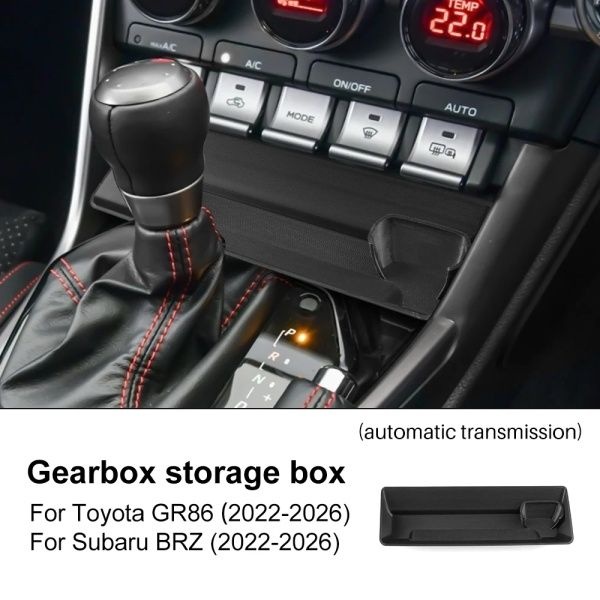 스바루 BRZ ZD8 토요타 GR86 ZN8 2022 2023 2024 2025 2026 자동/수동 기어 ABS 차량용 센터 콘솔 수납함/오거나이저 트레이