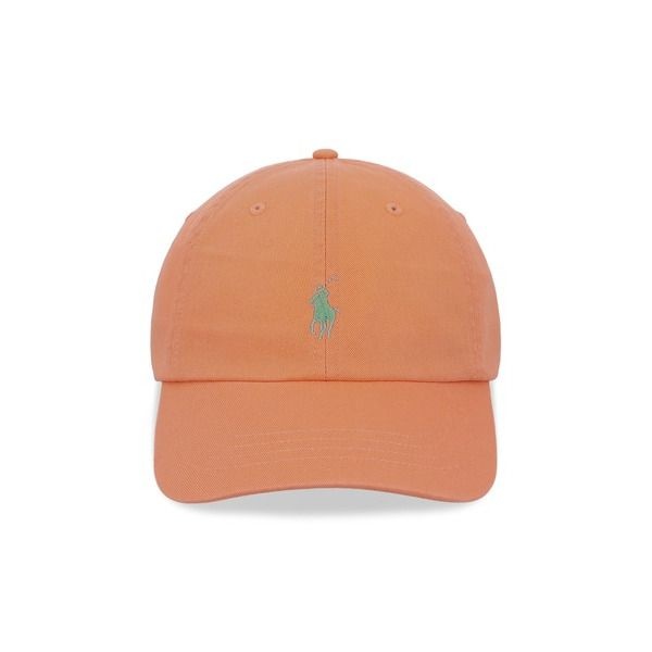 폴로 랄프 로렌 [폴로랄프로렌] 폴로 랄프 로렌 POLO RALPH LAUREN 코튼 치노 볼 캡-오렌지 6317387 MAPOHGS0J422527-800-26