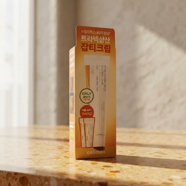 셀리맥스 트라넥삼산 잡티 미백 크림 35ml 기획세트 (+14ml 증정) 흔적 기미 케어 No.1853002