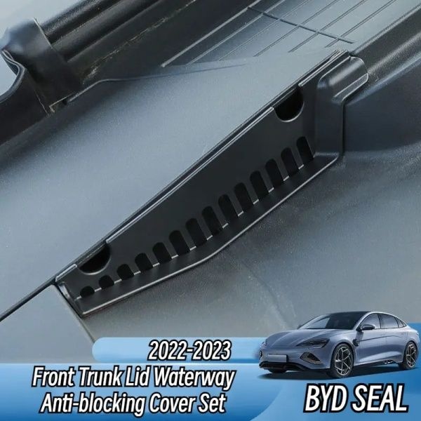 BYD SEAL 2022-2023 용 Futhope 펜더 커버 세트 앞 트렁크 뚜껑 수로 방지 방오 보호 네트 액세서리 New