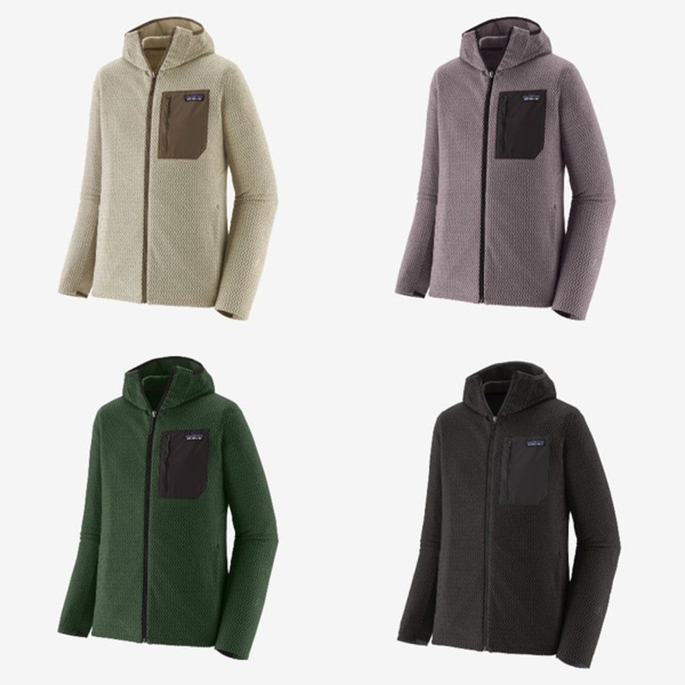 파타고니아 40256R7GN26FW 멘즈 R1 에어 풀-집 후디 Mens ® Air Full-Zip Hoody 1000854697165