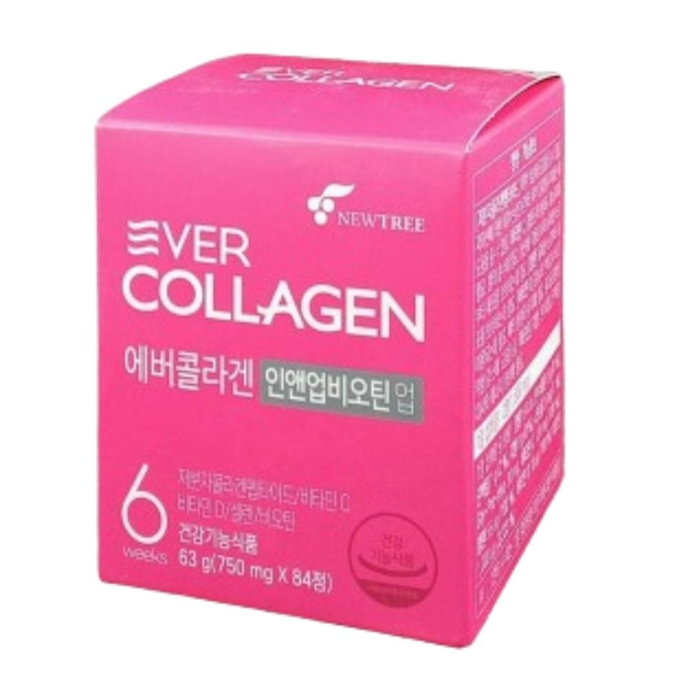 [오늘출발] 뉴트리 에버콜라겐 인앤업 비오틴업 750mg 84정 이너뷰티 저분자 콜라겐