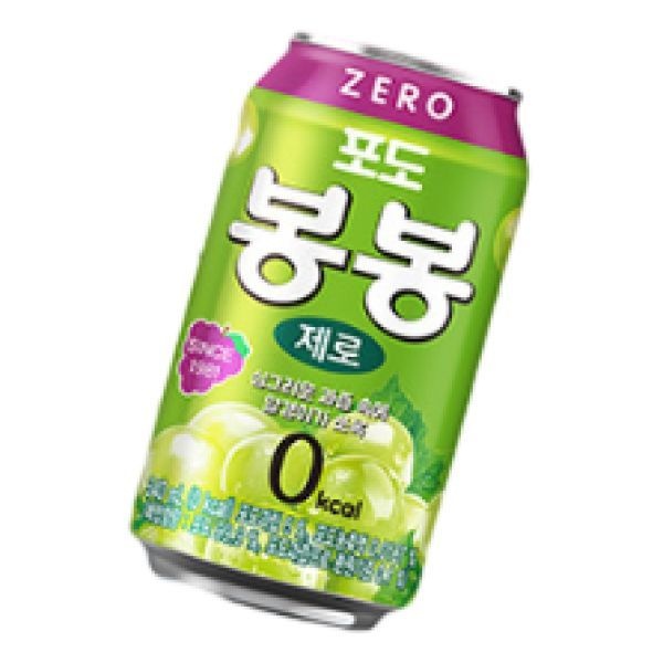 봉봉 포도 제로 340ml 24입