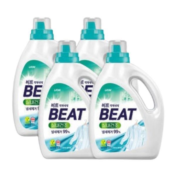 비트 실내건조 액체세제 2.8L 본품 4개