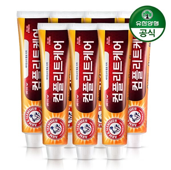 암앤해머 베이킹소다 치약 치태제거 컴플리트178g 7개