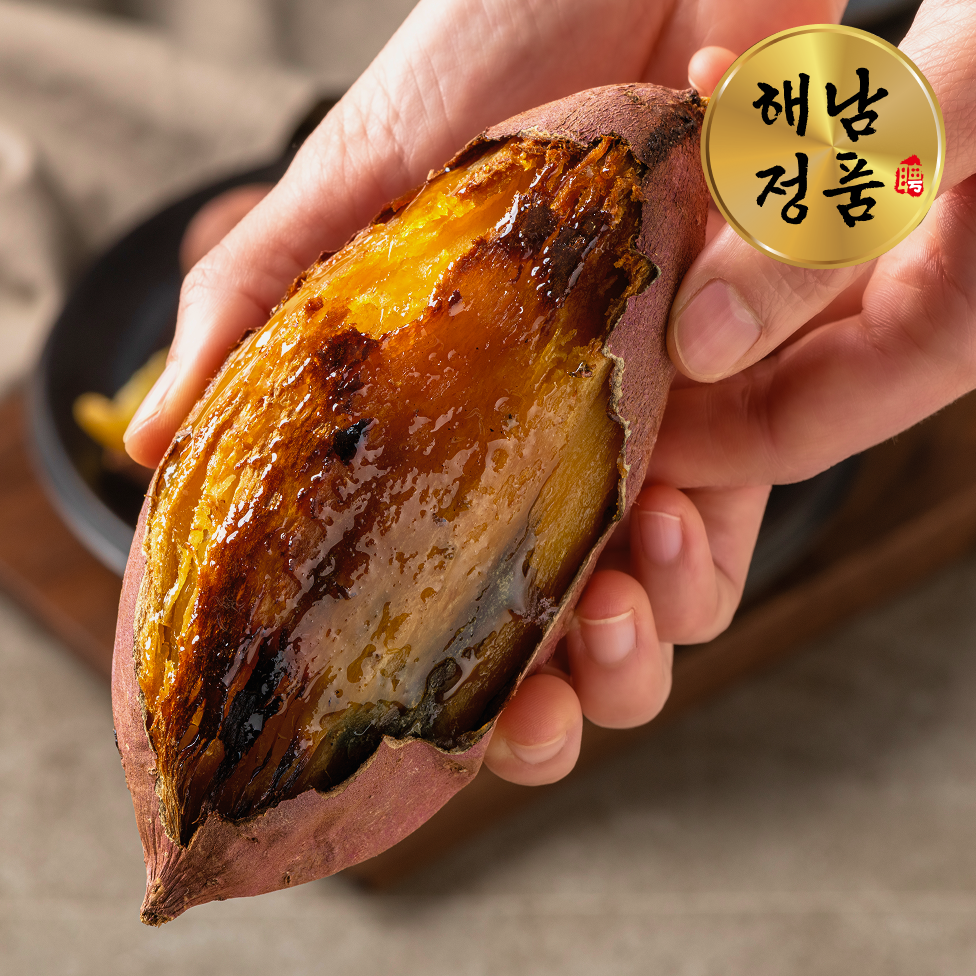 [재구매1위] 해남 세척 호박고구마 3kg 5kg 특상 특중