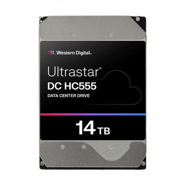 Western Digital Ultrastar DC HC555 7200/512M (14TB, WUH722014CLE6L4)