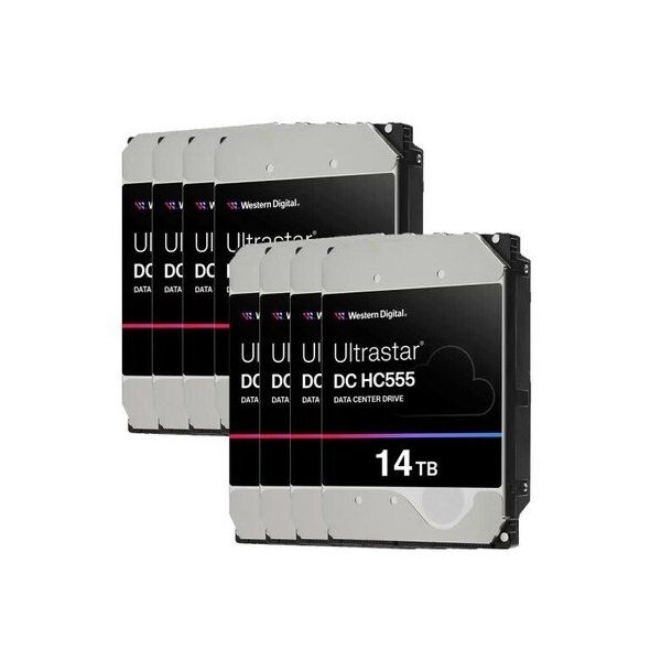 Western Digital Ultrastar DC HC555 패키지 7200/512M WUH722014CLE6L4 (8x14TB)
