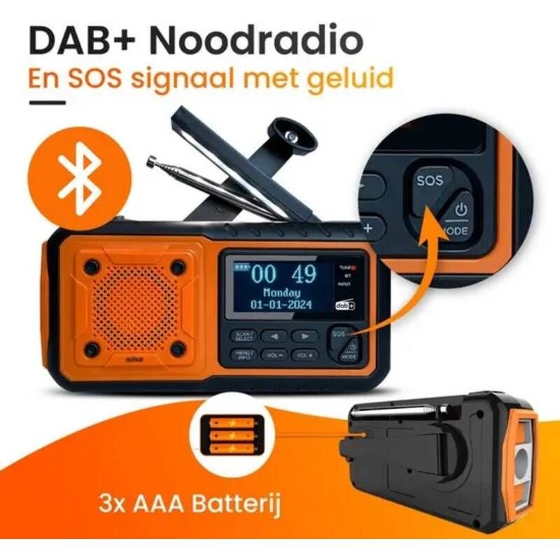 [해외] 크랭크 DAB+ FM 라디오 블루투스 스피커 1103332