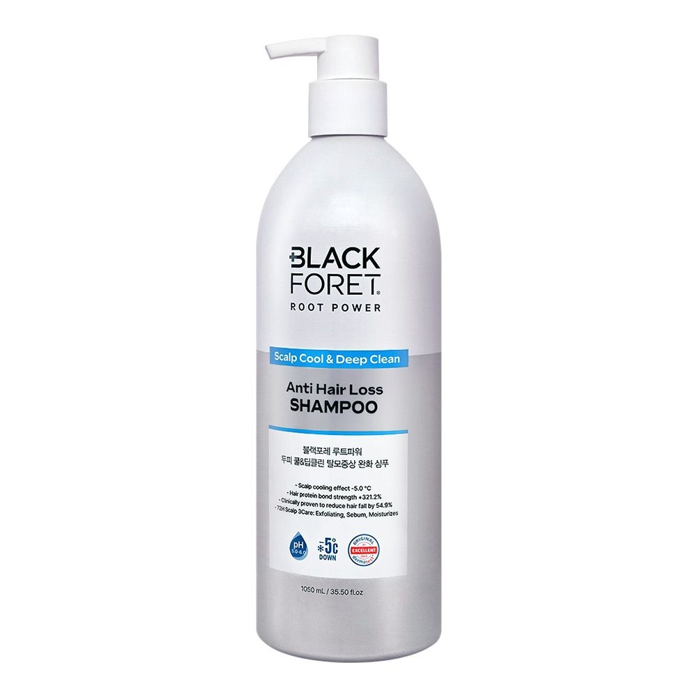 블랙포레 루트파워 두피 쿨앤딥클린 탈모증상완화 샴푸 1050ml