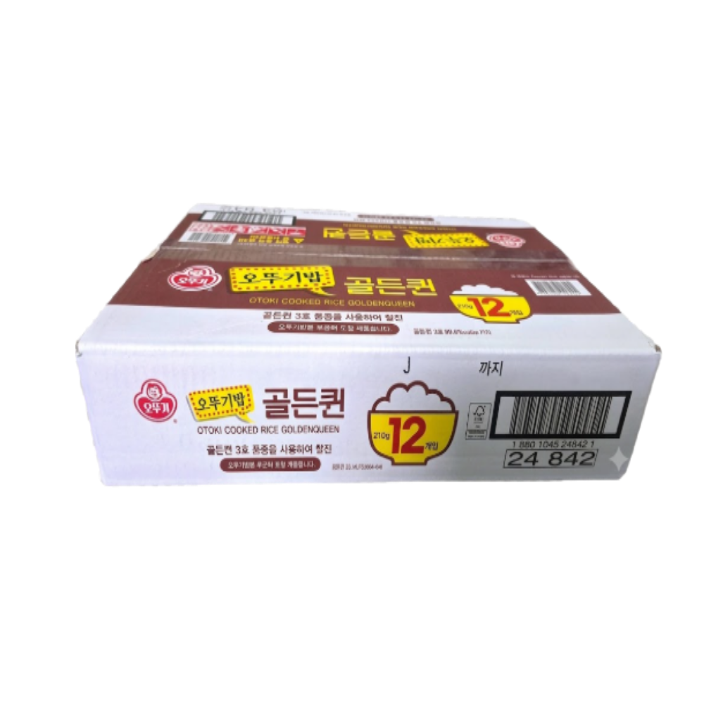 [오늘출발] 롯데리아 오뚜기밥 골든퀸 210g x 12개