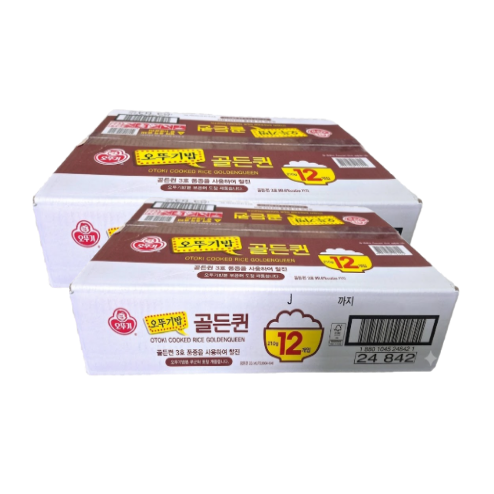 [오늘출발] 롯데리아 오뚜기밥 골든퀸 210g x 24개
