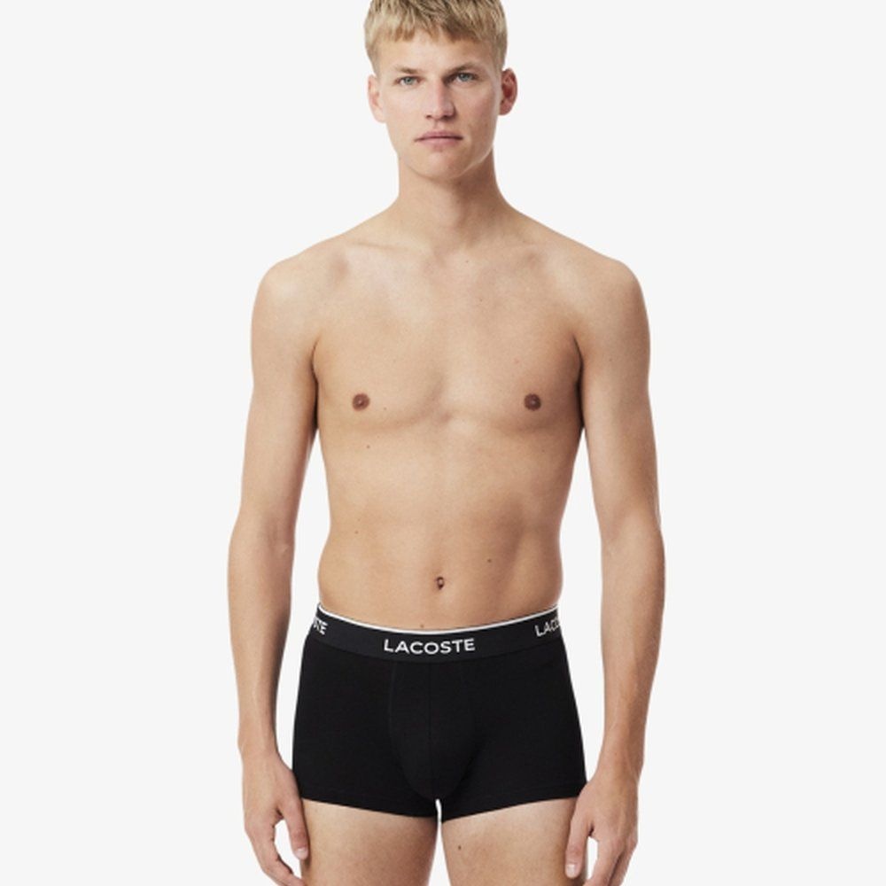 라코스테 남성 블랙 코튼 브리프 3PACK 5H1300-56G 031 6079570