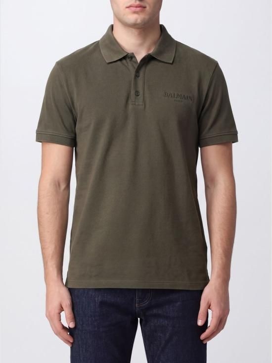[해외] 발망 26FW 발망 폴로 티셔츠 HH1GB085BD73 UMV Green