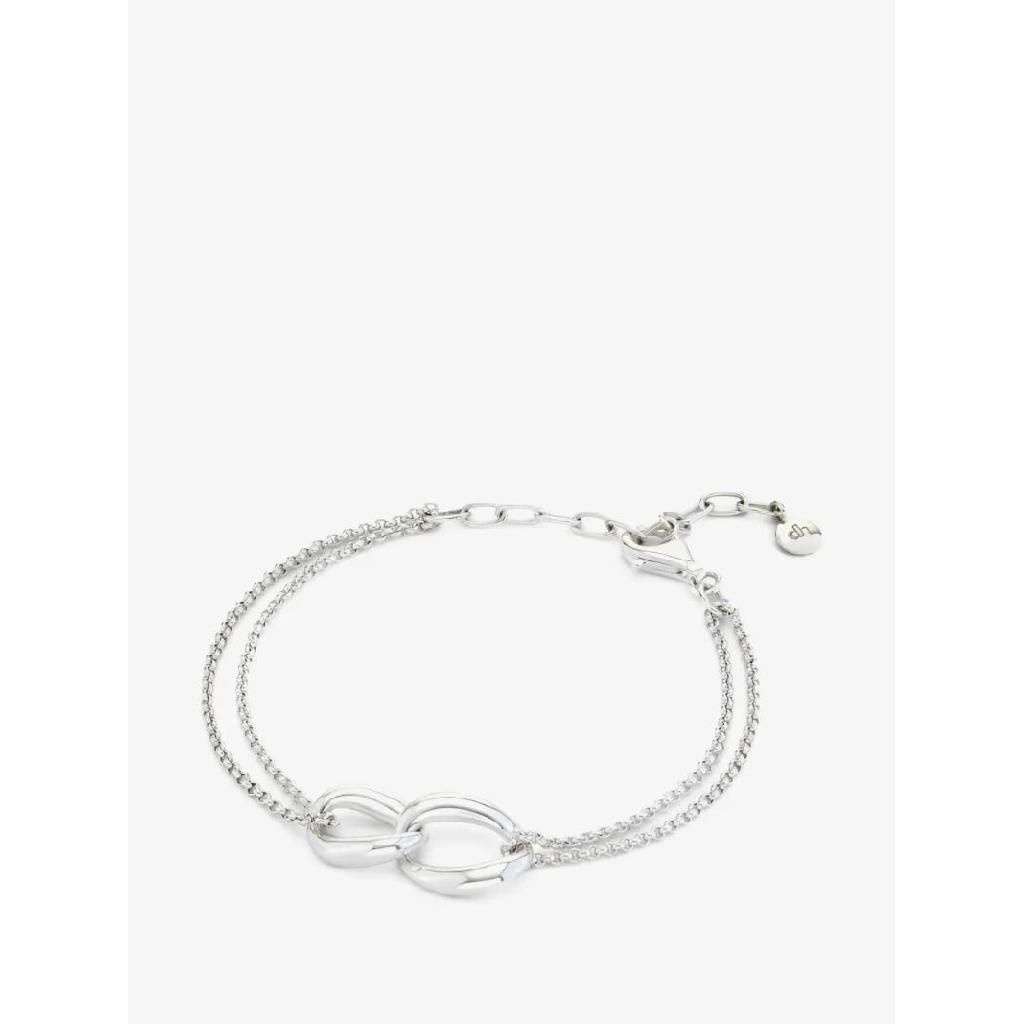 Dinny Hall 웨이브 더블 링크 브레이슬릿 B160SS TP459713507
