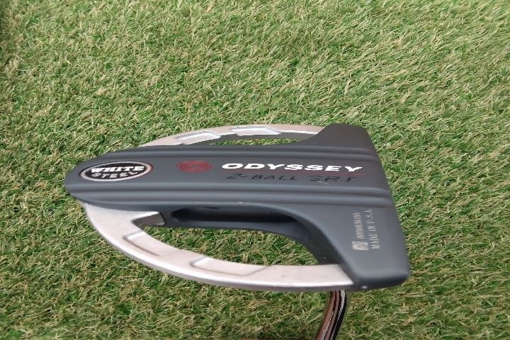 [중고] 캘러웨이 퍼터 오딧세이 White Steel 2-Ball SRT X강도 34인치 커버x