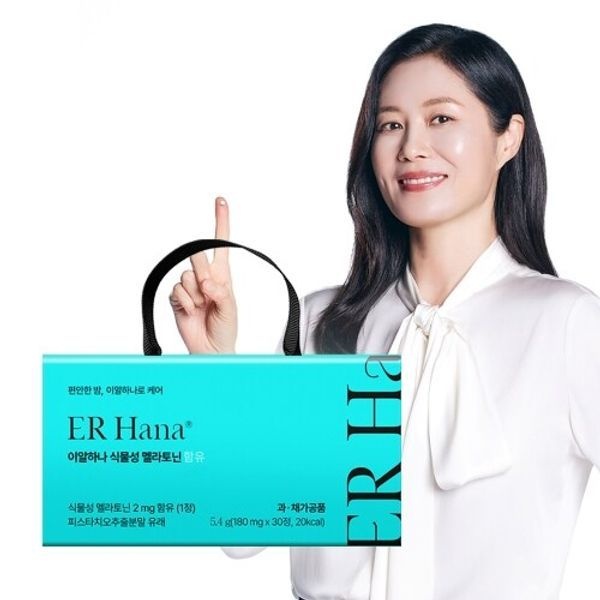 [하프클럽]문소리 pick 이알하나 식물성 멜라토닌 1박스