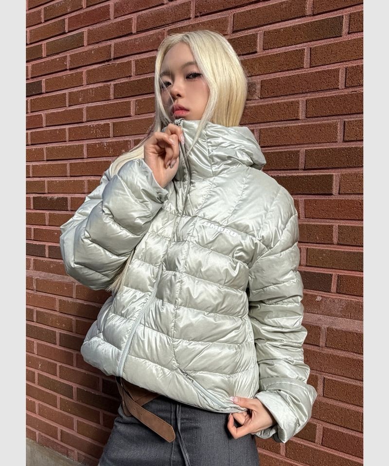 [정품] 엄브로 UMBRO [온라인전용] 페더플렉스 2.0 경량 덕 다운 자켓 그레이 UR421CDJO9