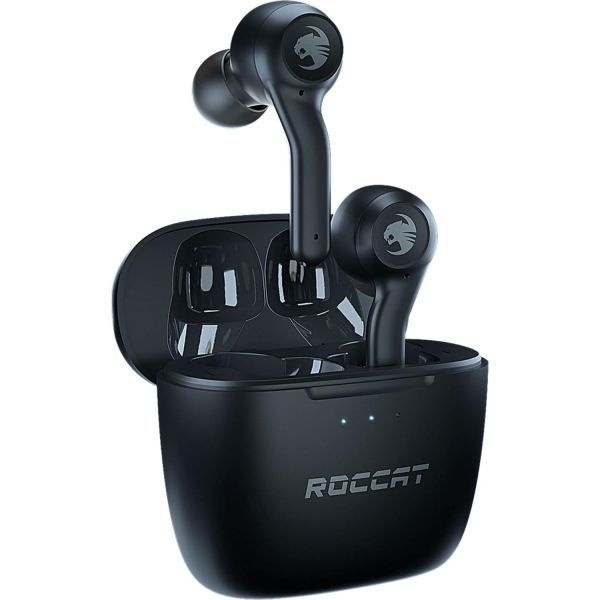 [해외] ROCCAT Syn Buds Air 완전 무선 이어폰 (듀얼 마이크 탑재 모바일 게임용 닌텐도 스위치 Windows 7 8.1 10 11 Mac iPad 아이폰호