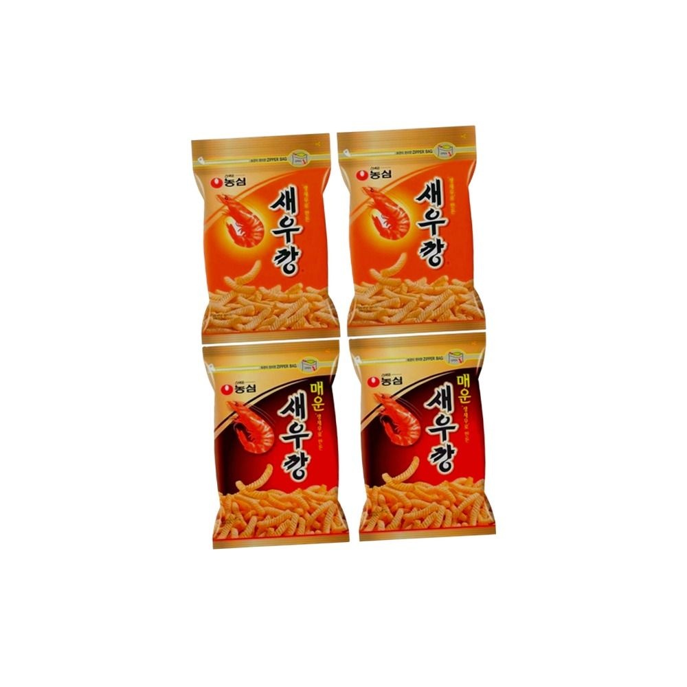 새우깡 400g 2봉 + 매운새우깡 400g 2봉 대용랑과자/노래방과자