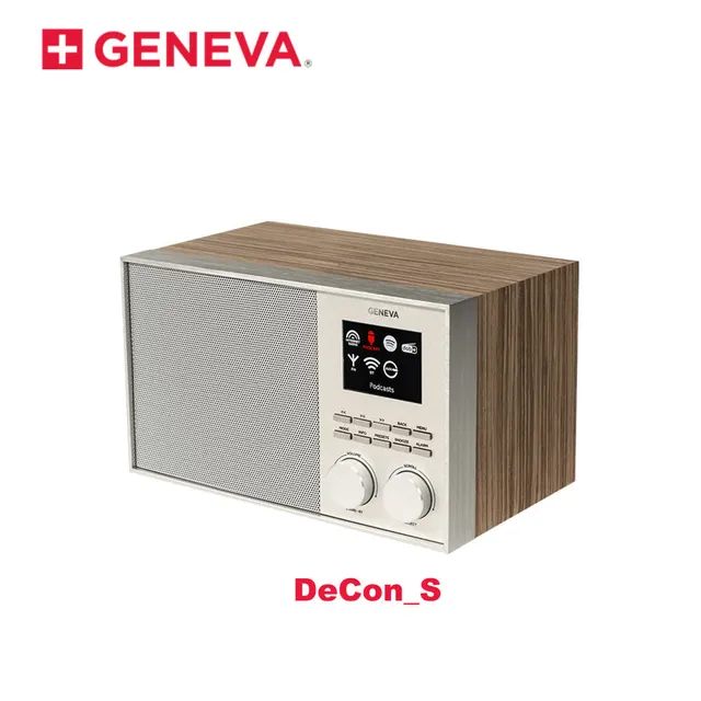 제네바 디콘 S Geneva Decon S 월넛 올인원 블루투스 스피커