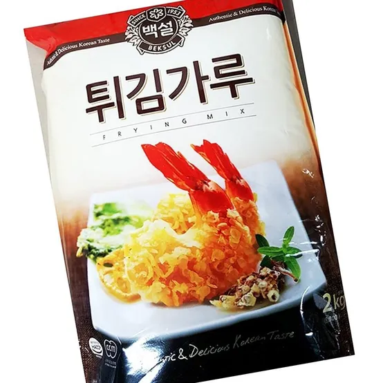 백설 튀김 가루 2kg 6개 에어프라이어