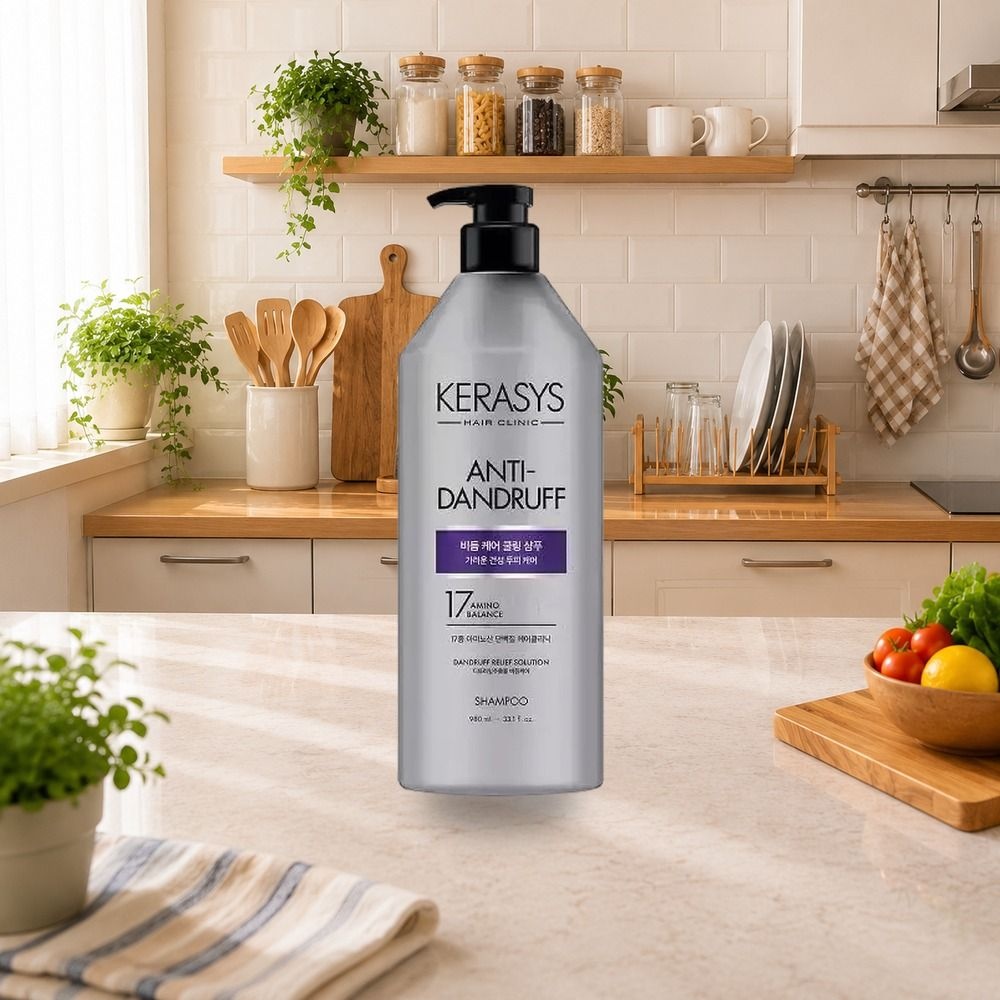 케라시스 클리닉 비듬케어 쿨링 샴푸 980ml, 3개