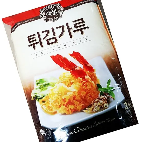 백설 튀김 가루 2kg 에어프라이어