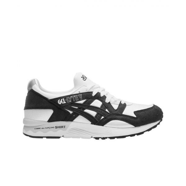 Asics [정품아닐시3배보상] 아식스 x 꼼데가르송 셔츠 젤 라이트 5 화이트 블랙 Asics x Comme des Garcons Shirt Gel-Lyte