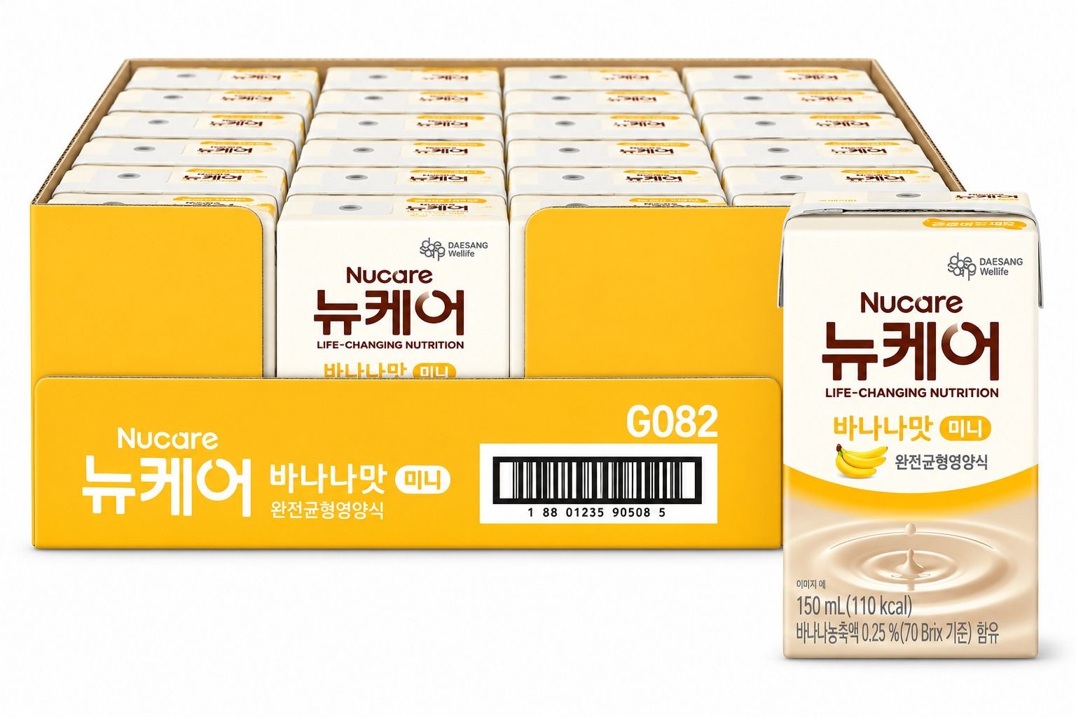 뉴케어 완전균형 영양식 바나나맛 미니  150ml x 24팩