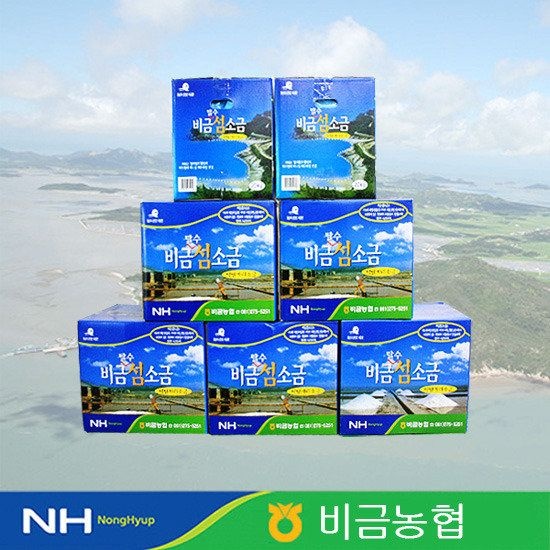 신안비금농협 본솔트 탈수 천일염 20kg(박스포장) 325005