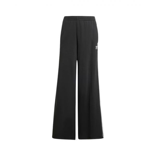 Adidas [정품아닐시3배보상] W 아디다스 3S 루즈 프렌치 테리 와이드 레그 팬츠 블랙 - KR 사이즈 W Adidas 3S Loose French