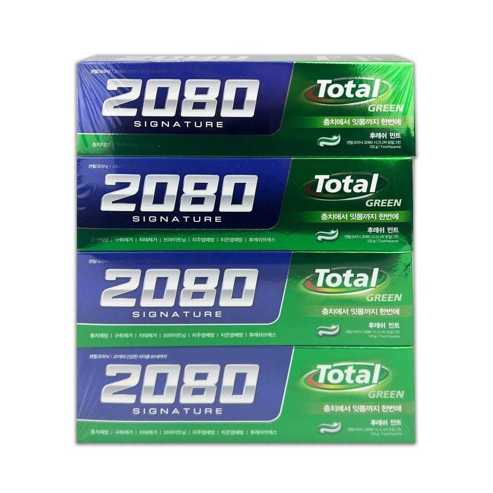 애경산업 2080 시그니처 토탈 구취케어 소금치약