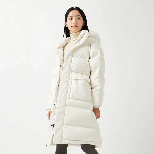 컬럼비아 columbia 여성 클라우드 비치 롱 다운 자켓 C54YL3482105