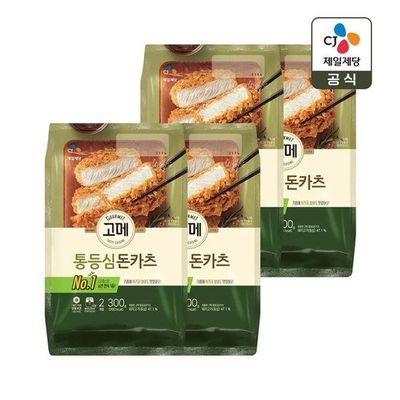 고메 통등심 돈카츠 300g x4개 326219