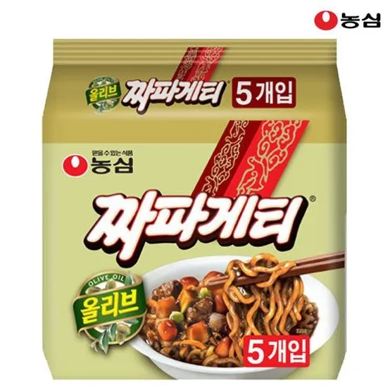 농심 올리브짜파게티140gx5봉 325583