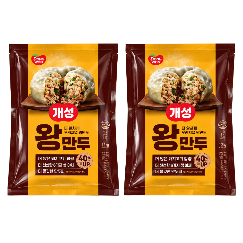 동원 개성 왕만두 2.1kg 2개