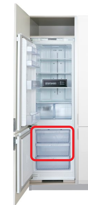 삼성 정품 삼성 냉장고 RL2640ZBBEC 냉동실 위쪽 서랍