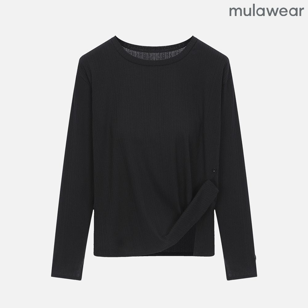 [mulawear] 뮬라웨어 쿨터치 롱 슬리브 블랙