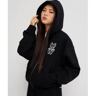 라이프워크 (여성) 부클자수 기모 후드집업 (LW234ZT806)
