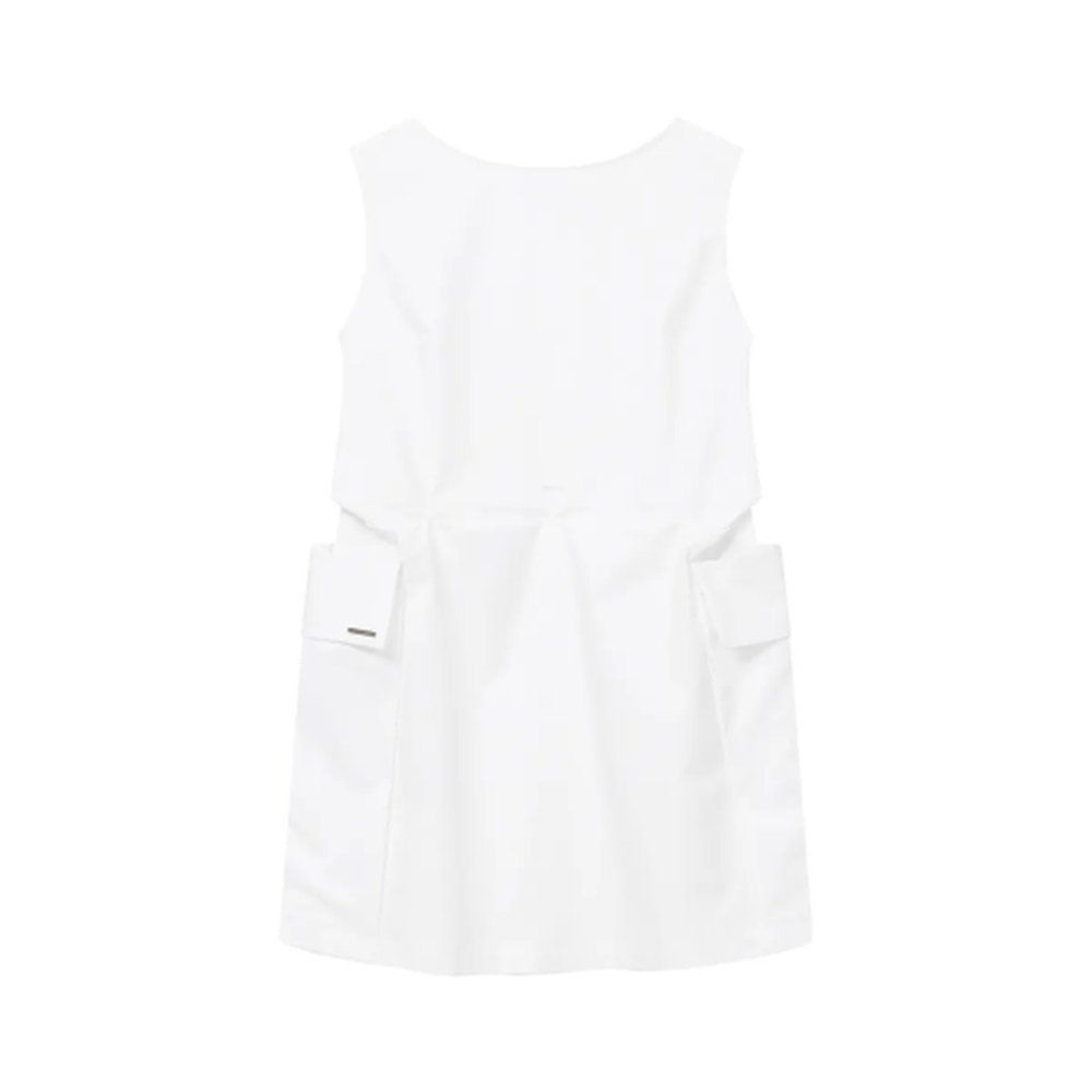 [미세키서울][매장정품] 미세키서울 Pocket shirts one piece WHITE MSK252OP04WH