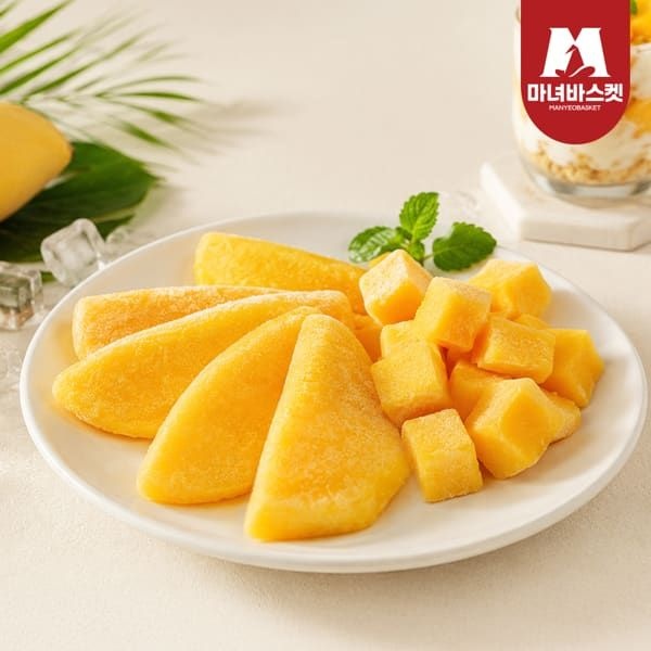 (현대Hmall) [마녀바스켓] 한입에 쏙 냉동 망고 다이스 2kg