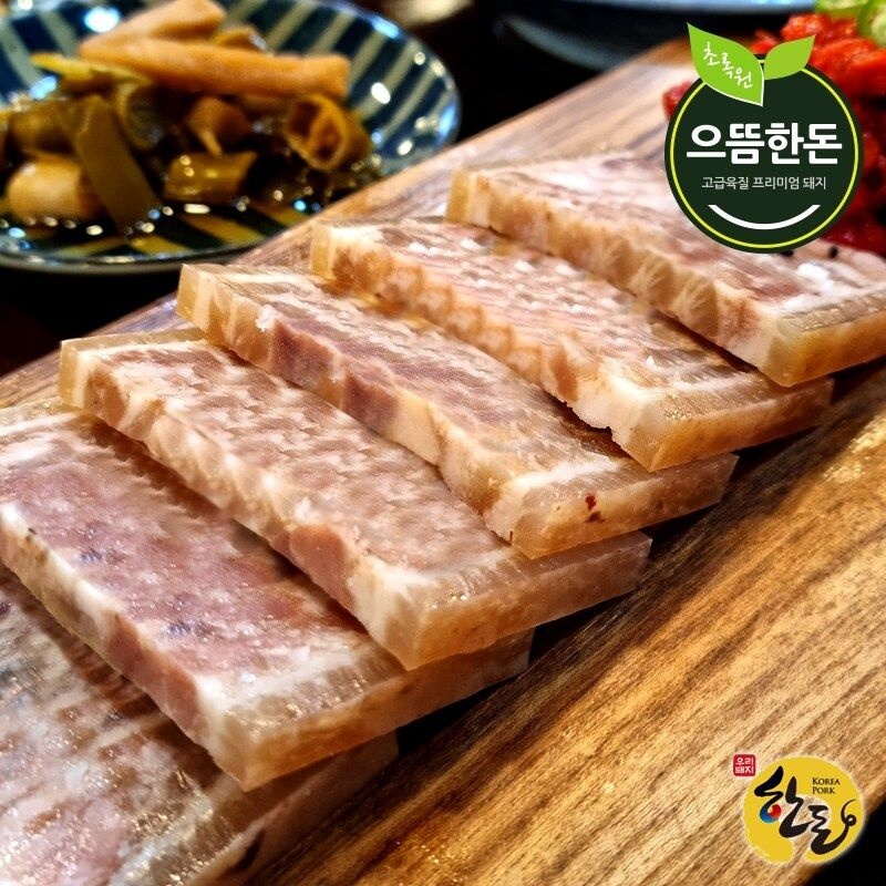 [(주)원미트푸드][으뜸한돈] 으뜸 머릿고기 편육 250gX4팩 (총1kg)