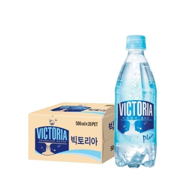 빅토리아 플레인 탄산음료 500ml 20개