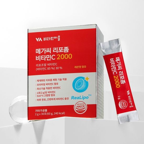 {백화점 상품}  비타민마을 고함량 메가씨 리포좀 비타민c 2000 5+1박스 증정 419741