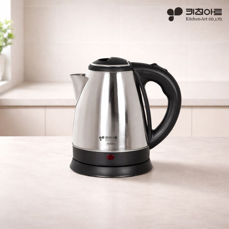 키친아트 [eTVws]키친아트 1.5L 스테인리스 무선 전기포트 커피포트 전기주전자 KEHT-150S[35800488]