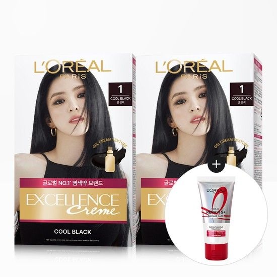[CJ] 엑셀랑스 크림 2개+데일리 손상 헤어팩 50ml
