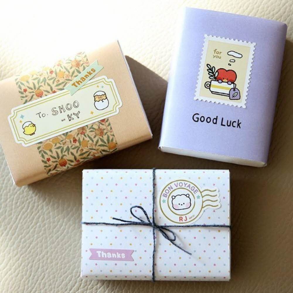 BT21 리무버블 기프트스티커 미니니 꾸미기스티커 다이어리꾸미기스티커