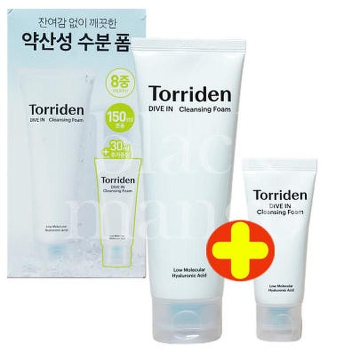 토리든 다이브인 저분자 히알루론산 클렌징 폼 150ml 기획 (AD)