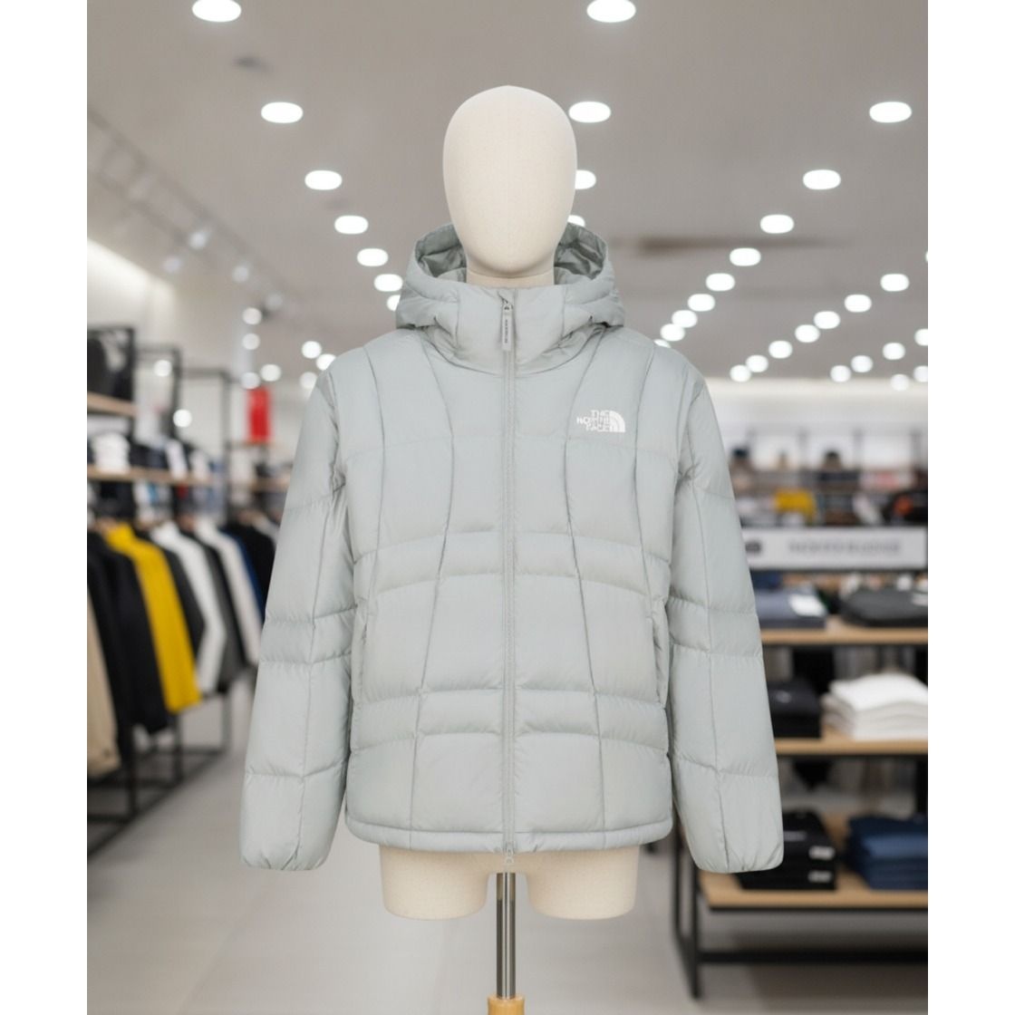 노스페이스 NJ3NS65K 웨이브 온볼 패딩 자켓 LIGHT GRAY